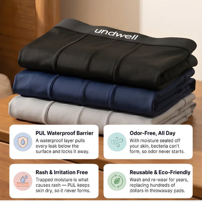 Undwell Leakproof Boxer Briefs